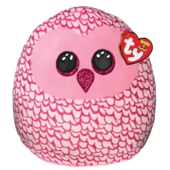 TY Squish A Boo Knuffelkussen Uil Pinky 31 Cm
