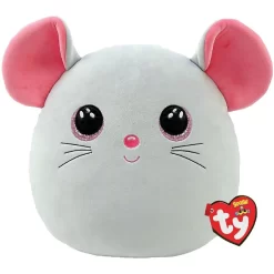 TY Squish A Boos Knuffelkussen Muis Catnip 31 Cm