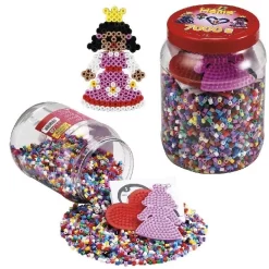 Hama Strijkkralen Multicolor Met Prinses-en Hartplaat 7000 Stuks