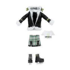 MGA Rainbow High Beweegbare Winter Modepop Jade Hunter -Beste Speelgoed 0035051574781 3