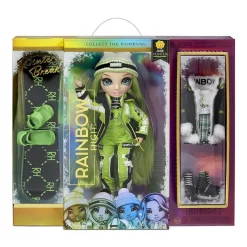 MGA Rainbow High Beweegbare Winter Modepop Jade Hunter