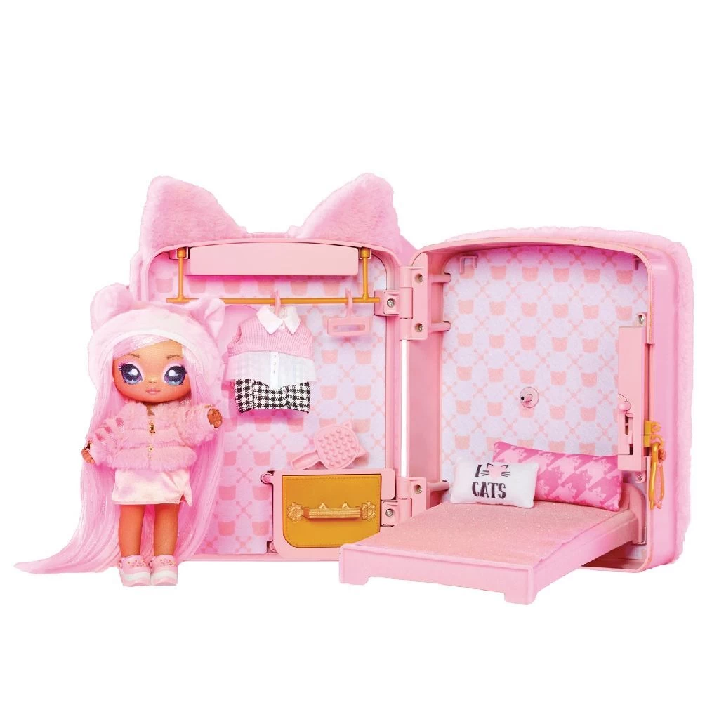 Na! Na! Na! Surprise Backpack Slaapkamer Roze 2 Na! Na! Na! Surprise Backpack Slaapkamer Roze - Afbeelding 2