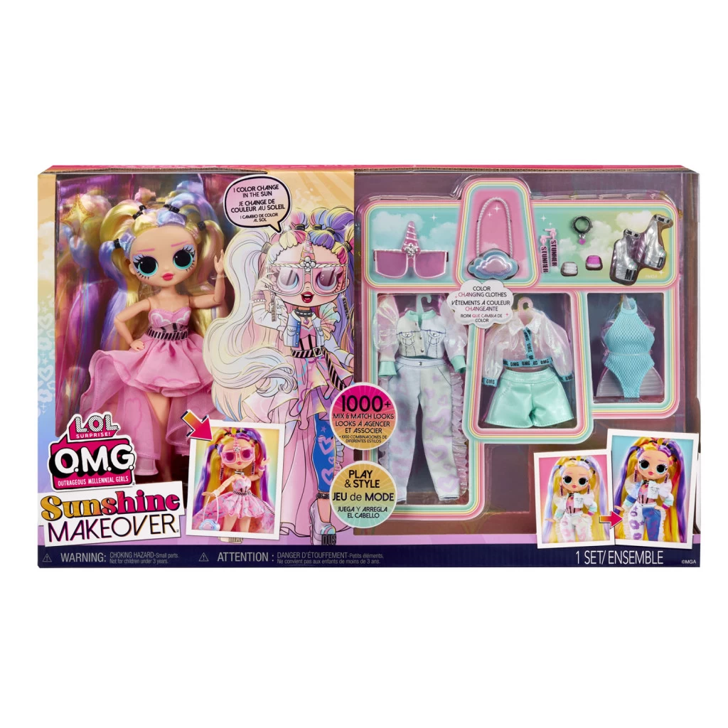 L.O.L. Surprise! L.O.L. Surprise O.M.G. Sunshine Sunrise Makeover Set 1 L.O.L. Surprise! L.O.L. Surprise O.M.G. Sunshine Sunrise Makeover Set