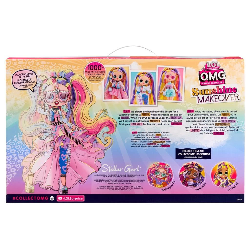 L.O.L. Surprise! L.O.L. Surprise O.M.G. Sunshine Sunrise Makeover Set 2 L.O.L. Surprise! L.O.L. Surprise O.M.G. Sunshine Sunrise Makeover Set - Afbeelding 2