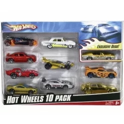 MATTEL Hot Wheels 10 Car Giftpack Assorti