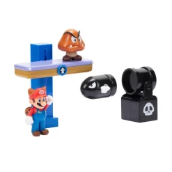 Jakks Super Mario Switchback-Hill Actieset + Mario Figuur -Beste Speelgoed 0192995411807 2