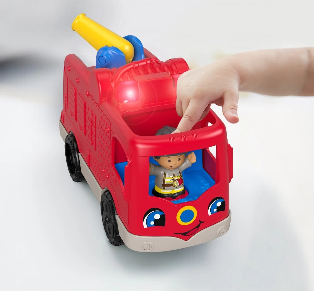 Fisher Price Little People Brandweerauto 3 Fisher Price Little People Brandweerauto - Afbeelding 3