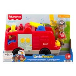 Fisher Price Little People Brandweerauto 9 Fisher Price Little People Brandweerauto -Beste Speelgoed 0194735011063 4
