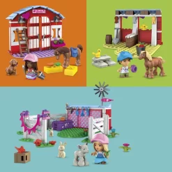 Mega Bloks Barbie Paardenstal 6 Mega Bloks Barbie Paardenstal -Beste Speelgoed 0194735024667 3