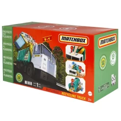 Matchbox Recycling Vuilniswagen + Licht En Geluid