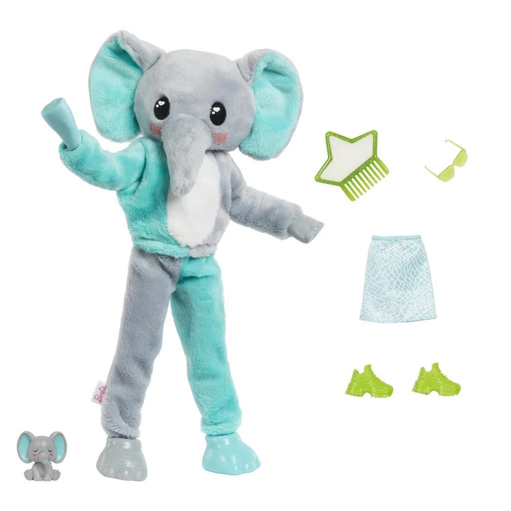 Barbie Cutie Reveal Jungle Series Olifant 3 Barbie Cutie Reveal Jungle Series Olifant - Afbeelding 3