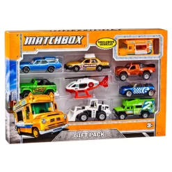 Matchbox Geschenkenset Met 10 Voertuigen Assorti