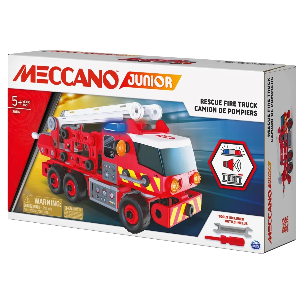 Meccano Junior Brandweerwagen 7 Meccano Junior Brandweerwagen - Afbeelding 7