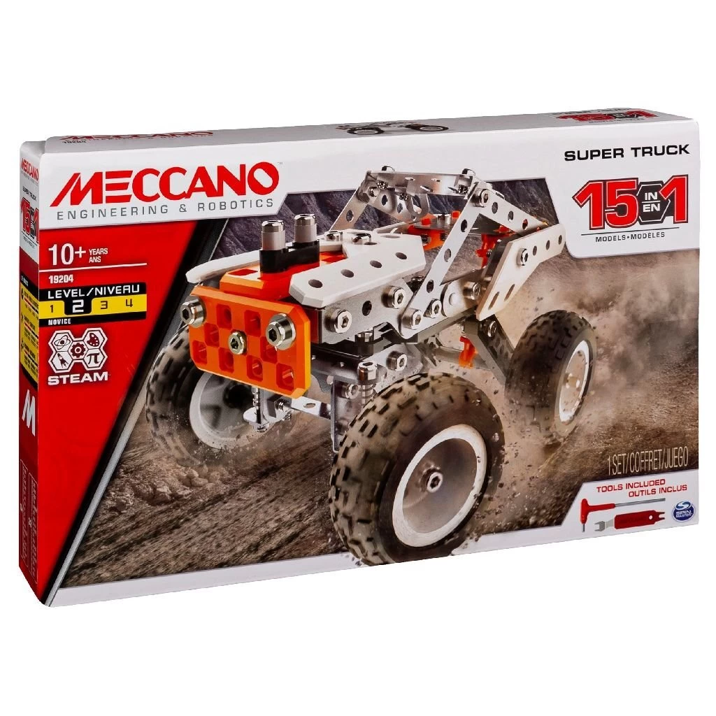 Meccano 15in1 Super Truck Set 3 Meccano 15in1 Super Truck Set - Afbeelding 3