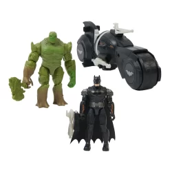 SPIN MASTER Batman Batcycle Versuslook And Swamp Thing 10 Cm -Beste Speelgoed 0778988343227 2