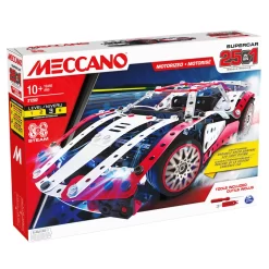 Meccano 25 Modelset Super Car (Red) 7 Meccano 25 Modelset Super Car (Red) -Beste Speelgoed 0778988374245 3