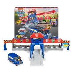 Paw Patrol Big Truck Pups Highway Rescue Hoofdkwartier + Licht En Geluid