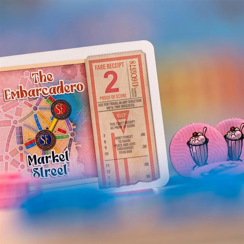 Asmodee Ticket To Ride San Francisco 4 Asmodee Ticket To Ride San Francisco - Afbeelding 4