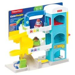 Fisher Price Little People Garage + 2 Auto's -Beste Speelgoed 0887961522853 0
