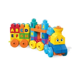 Mega Bloks ABC Muzikale Trein Met Gluid 50-delig