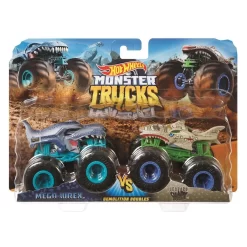 Mattel Hot Wheels Monster Trucks Mega Wrex En Leopard Shark