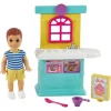 Barbie Skipper Babysitter Speelset Keuken Met Jongen