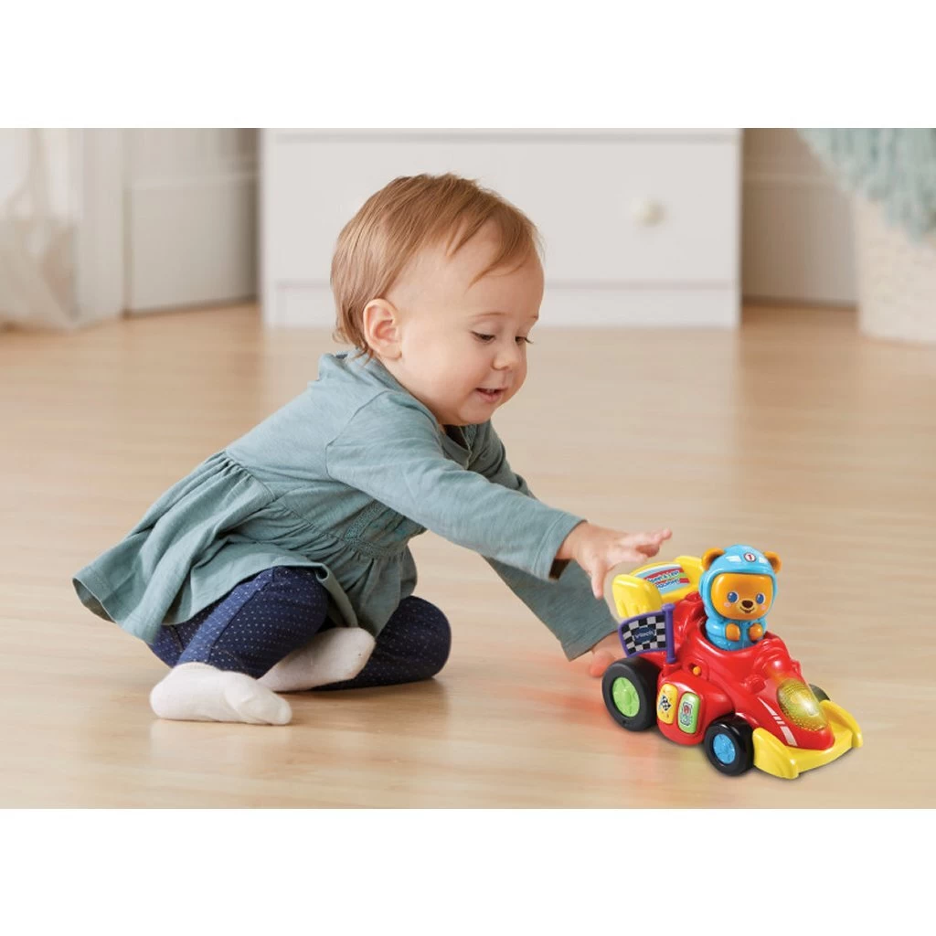 VTech Baby Speel En Leer Racebeer + Licht En Geluid 2 VTech Baby Speel En Leer Racebeer + Licht En Geluid - Afbeelding 2