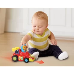 VTech Baby Speel En Leer Racebeer + Licht En Geluid 5 VTech Baby Speel En Leer Racebeer + Licht En Geluid -Beste Speelgoed 3417765284236 2