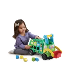VTech Baby Sorteer En Leer Recycletruck + Licht En Geluid -Beste Speelgoed 3417765418235 4