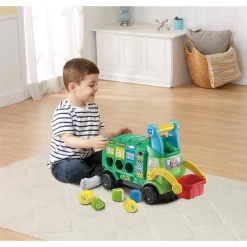 VTech Baby Sorteer En Leer Recycletruck + Licht En Geluid -Beste Speelgoed 3417765418235 6