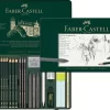 Faber Castell FC-112974 Grafietset Faber-Castell Pitt 26-delig