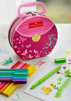 Faber-Castell Faber Castell FC-155537 Connector Viltstiften Handtas 33 Stuks -Beste Speelgoed 4005401555377 6