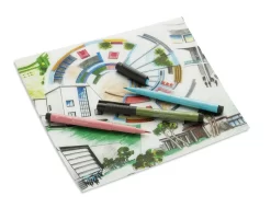 Faber Castell FC-167163 Tekenstift Faber-Castell Pitt Artist Pen Brush Etui A 6 Stuks Pastel -Beste Speelgoed 4005401671633 4