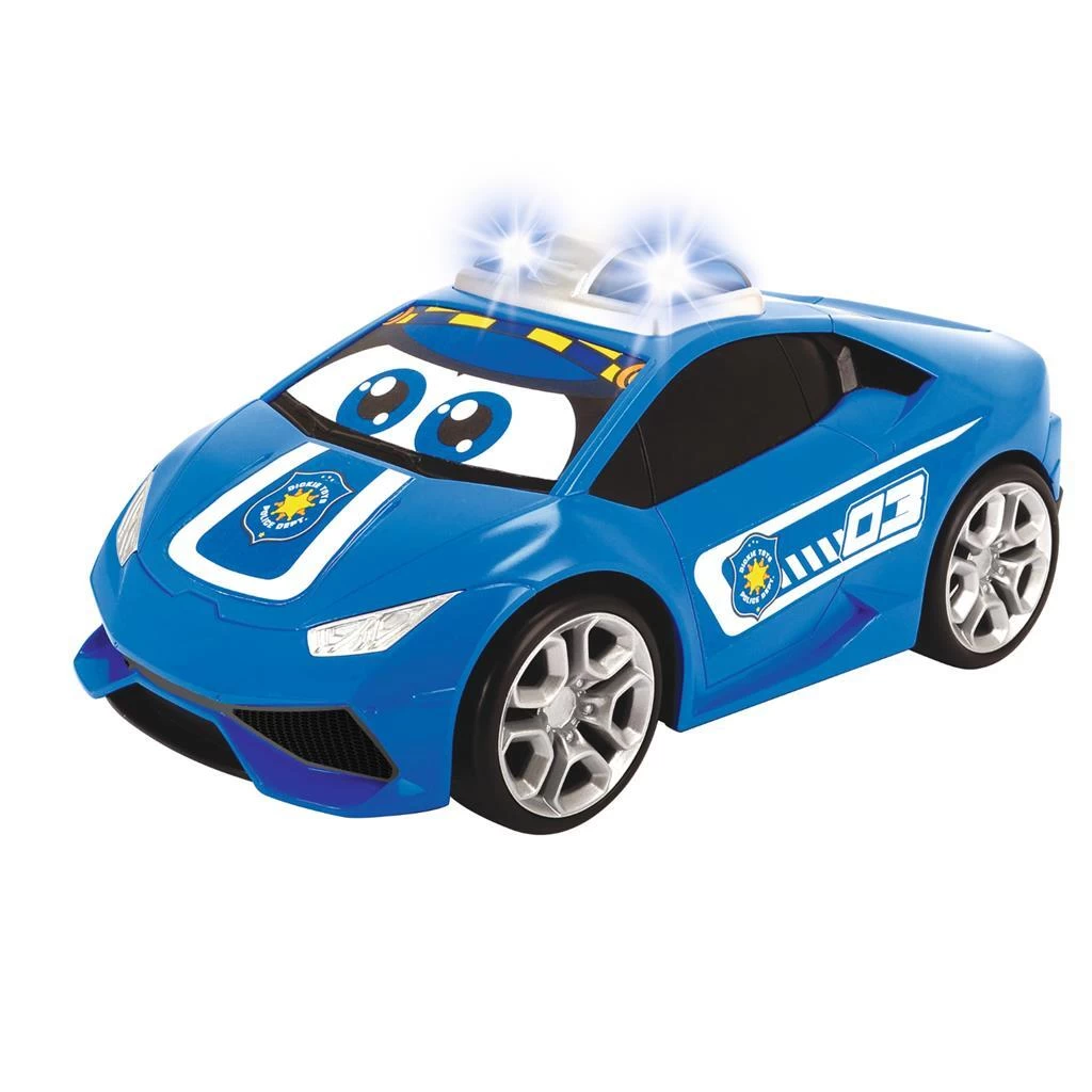 Dickie Toys Dickie ABC Infrarood Lamborghini Auto Pauly Police 27cm + Batterij 3 Dickie Toys Dickie ABC Infrarood Lamborghini Auto Pauly Police 27cm + Batterij - Afbeelding 3