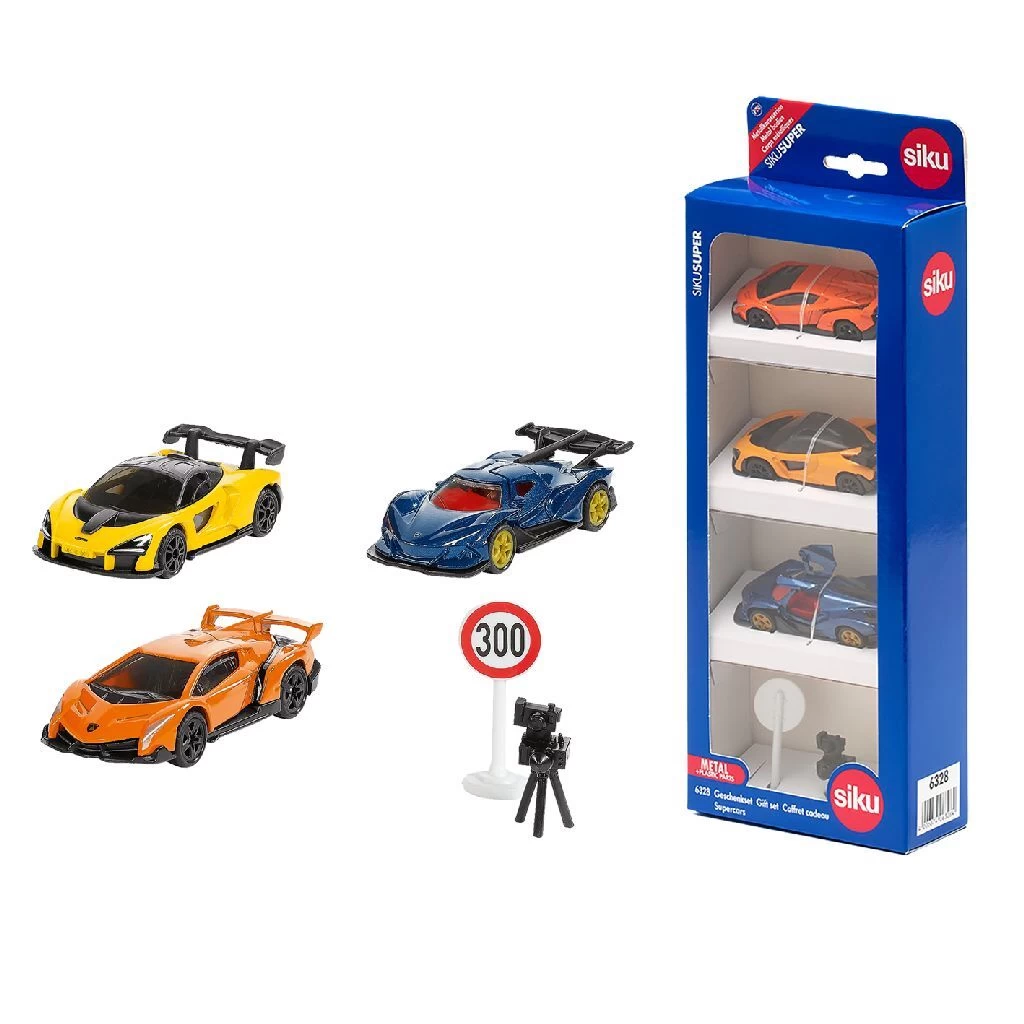 Siku 6328 Geschenkset Supercars 1 Siku 6328 Geschenkset Supercars