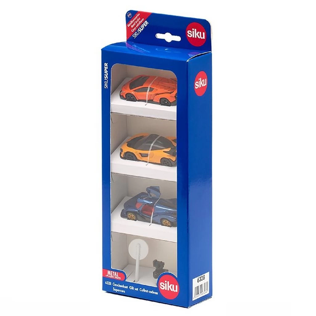 Siku 6328 Geschenkset Supercars 3 Siku 6328 Geschenkset Supercars - Afbeelding 3