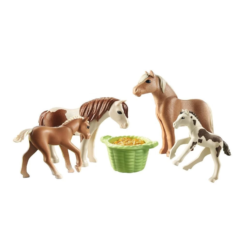 Playmobil 710002 IJslandse Pony’s Met Veulens 2 Playmobil 710002 IJslandse Pony’s Met Veulens - Afbeelding 2