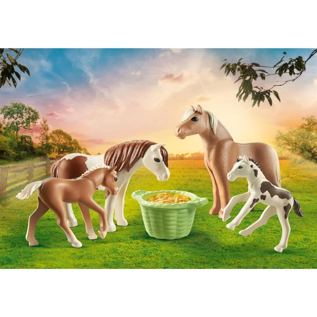 Playmobil 710002 IJslandse Pony’s Met Veulens 3 Playmobil 710002 IJslandse Pony’s Met Veulens - Afbeelding 3