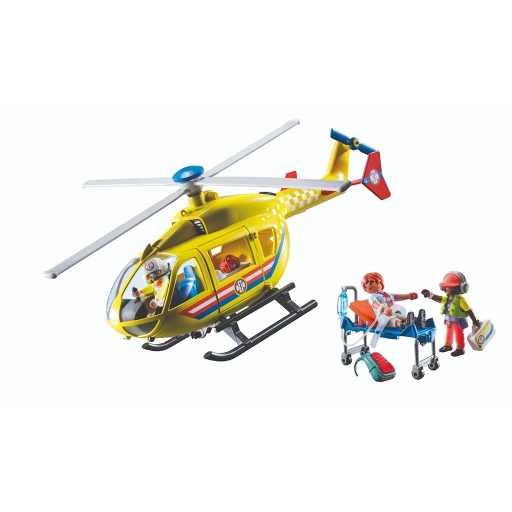 Playmobil 71203 City Life Reddingshelikopter 2 Playmobil 71203 City Life Reddingshelikopter - Afbeelding 2