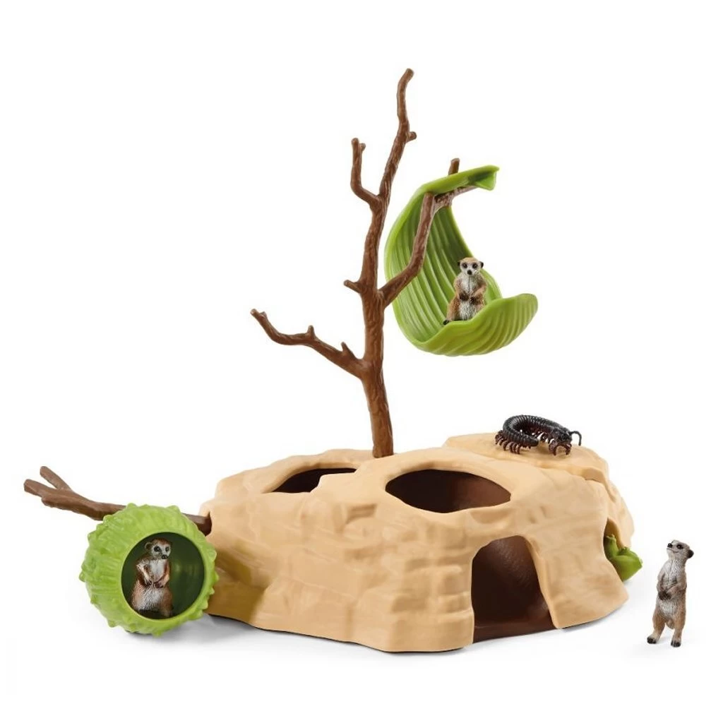Schleich Stokstaartjes Hangout 1 Schleich Stokstaartjes Hangout