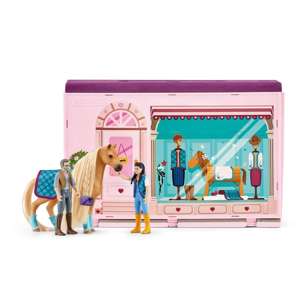 Schleich Horse Club Sofias Beauties Paarden Pop-Up Boetiek 3 Schleich Horse Club Sofias Beauties Paarden Pop-Up Boetiek - Afbeelding 3