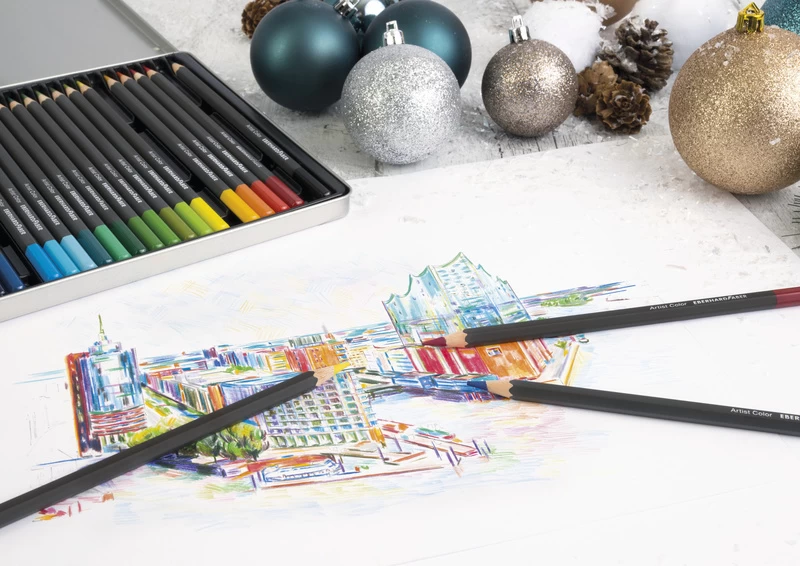 Eberhard Faber EF-516148 Kleurpotloden Metaaletui A 48 Stuks 3 Eberhard Faber EF-516148 Kleurpotloden Metaaletui A 48 Stuks - Afbeelding 3