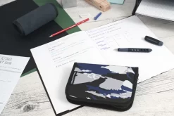 Eberhard Faber EF-577491 Etui Gevuld 32 Delig Camouflage Blauw/grijs -Beste Speelgoed 4087205774918 2