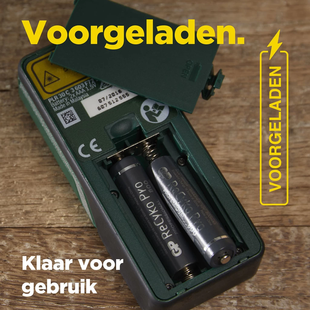 GP Recyko Gp Oplaadbaar Batterij Pro Aa A4 2000mah 8 GP Recyko Gp Oplaadbaar Batterij Pro Aa A4 2000mah - Afbeelding 8