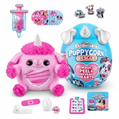 Zuru Rainbocorns Puppycorn Rescue Knuffel Pup Assorti -Beste Speelgoed 4894680021099 6