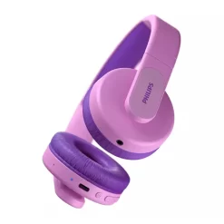 Philips TAK4206PK/00 Draadloze On-Ear Koptelefoon Voor Kinderen + LED-Licht Roze 4 Philips TAK4206PK/00 Draadloze On-Ear Koptelefoon Voor Kinderen + LED-Licht Roze -Beste Speelgoed 4895229117556 2