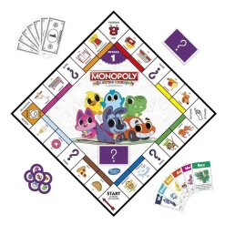 Hasbro Gaming Mijn Eerste Monopoly 5 Hasbro Gaming Mijn Eerste Monopoly -Beste Speelgoed 5010993939855 1