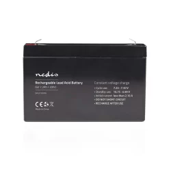 Nedis BALA72006V Oplaadbare Loodzuuraccu 6v 7200 Mah 151 X 34 X 95 Mm