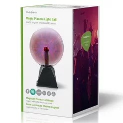 Nedis FUDI215BK Plasmalichtbal 20 Cm Zwart/Glas -Beste Speelgoed 5412810284757 3