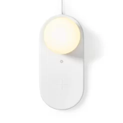 Nedis LTLQ10W1WT Led-nachtlamp Met Touch-bediening Draadloze Qi-lader Voor Smartphone 10 W -Beste Speelgoed 5412810322046 5